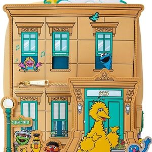 Loungefly Sesame Street Corner Mini Backpack Exclusive